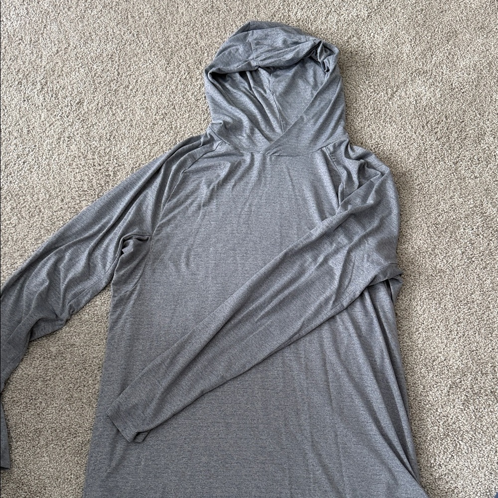 lululemon athletica License to Train Gray Hoodie